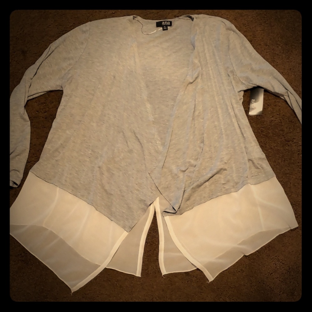 NWT light/thin overlay shirt jacket